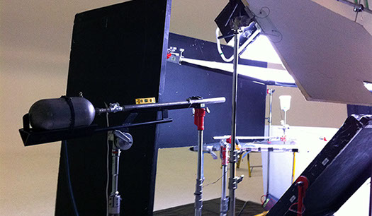 An Air Cannon being used with the Long Strike.