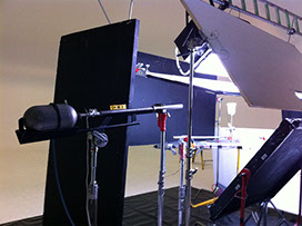 An Air Cannon being used with the Long Strike.